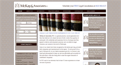 Desktop Screenshot of mckaylaw.com